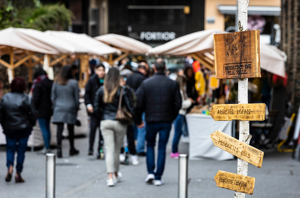 Cartell del mercat de la vall
