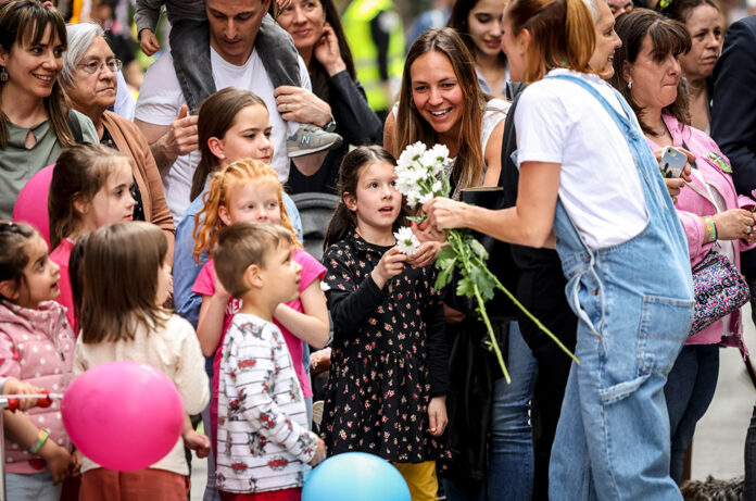 Nens a la Festa de la Primavera 2022
