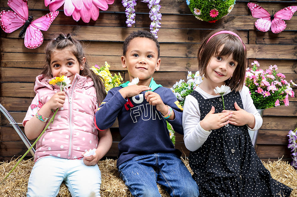 Nens a la Festa de la Primavera 2022