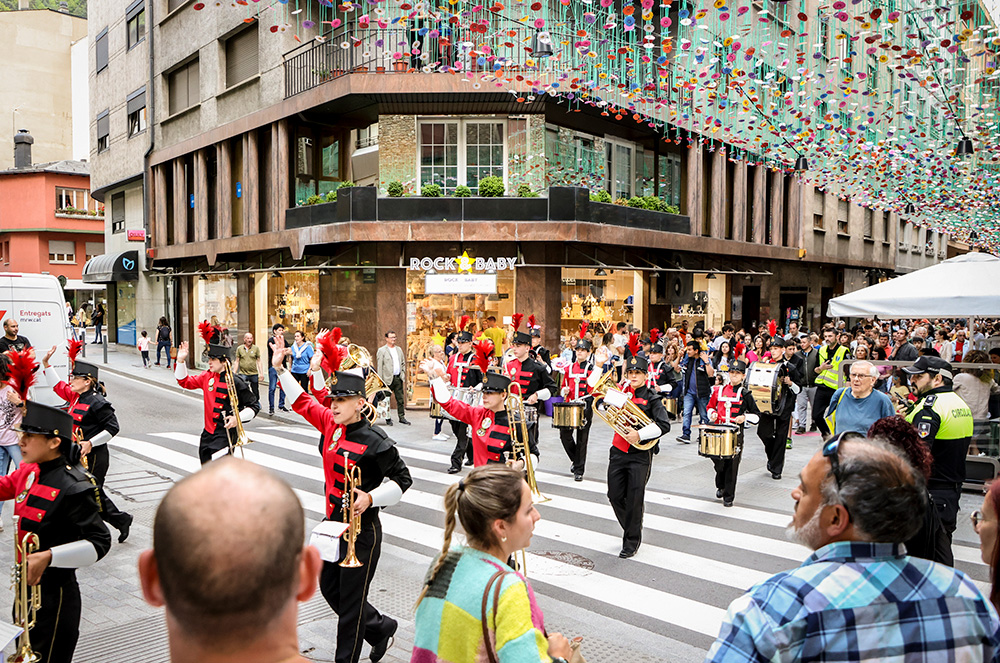 Majorettes a la Festa de la Primavera 2022