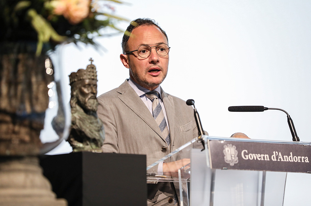 Cap de Govern al Premi Carlemany 2021