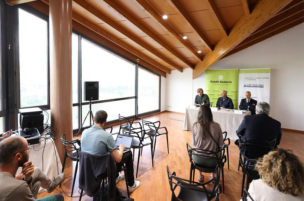 Roda de premsa Alps Tour Golf