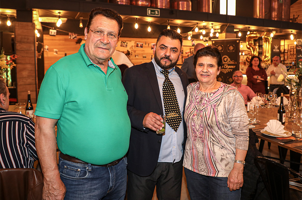 Jose Costa i els seus pares