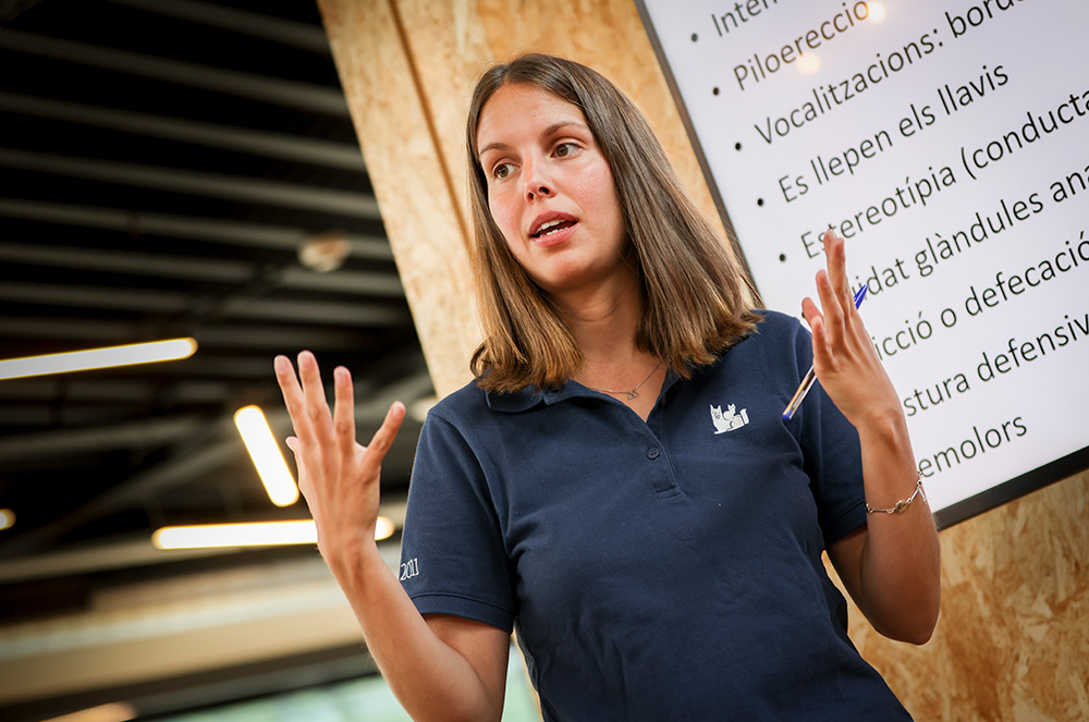 Noemí Mayoral de la clínica AniCura Món Veterinari