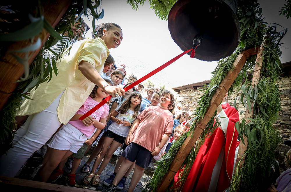 Laura Mas a la Diada de Sant Romà de Vila