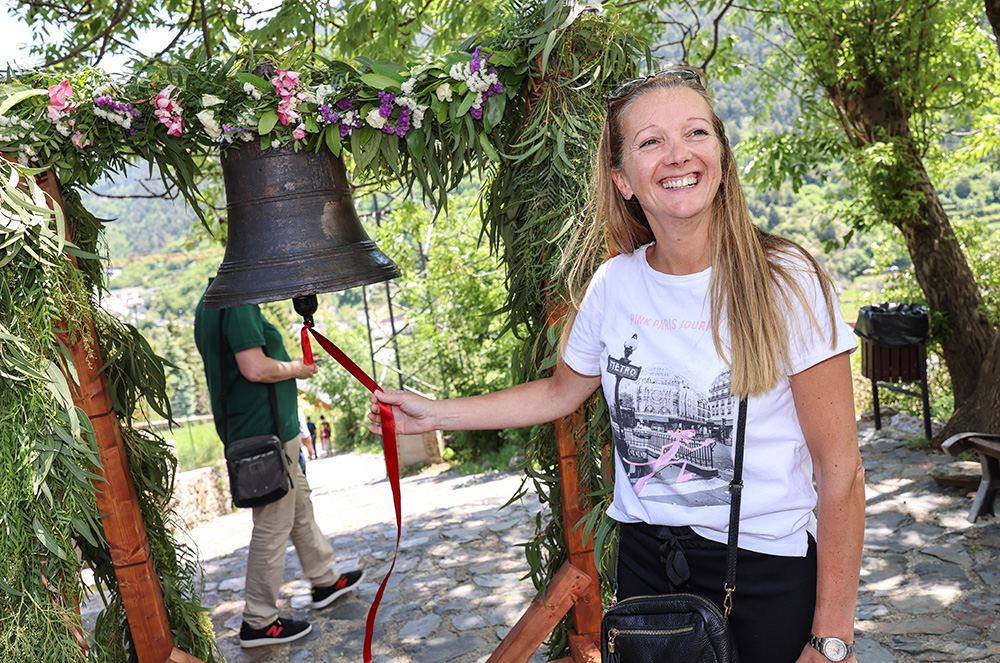 Susanna Vegnable a la Diada de Sant Romà de Vila
