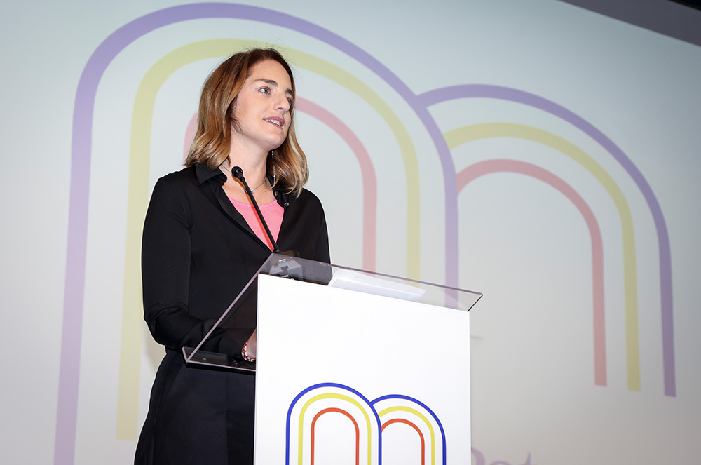 Cristina Cerqueda al Sopar de gala de Dames de Meritxelll