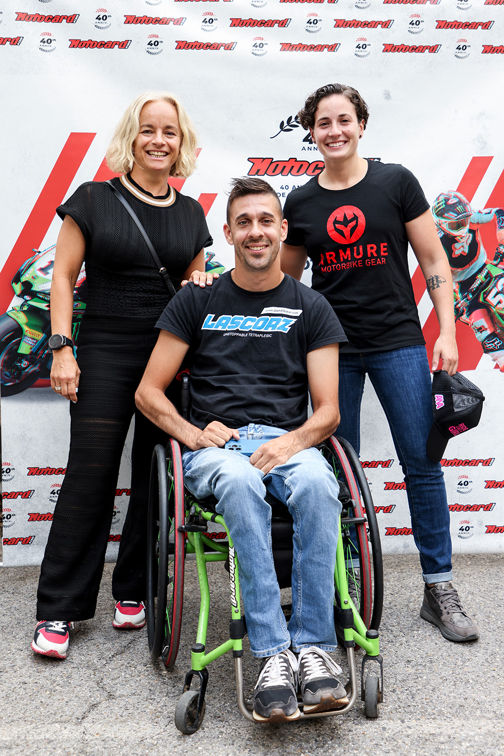 Motociclistes a la inauguració del Museu Motocard