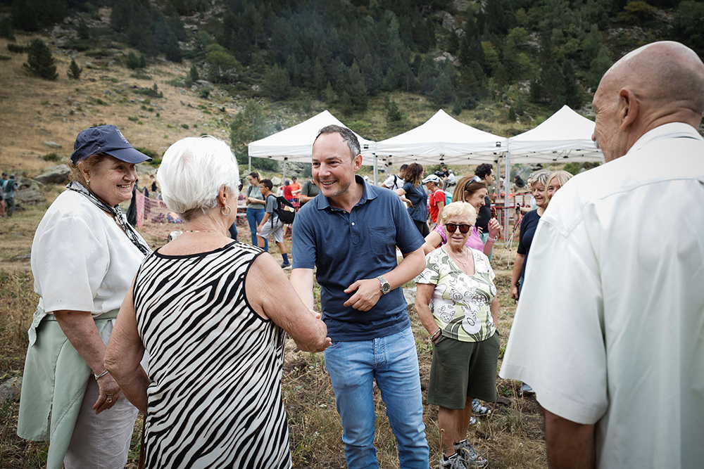 Benedicció del bestiar a Ordino