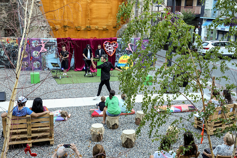 Espectacle Electro Pentagrama de la Fundació ONCA