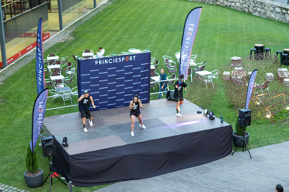 Fitness Party Weekend a Princiesport