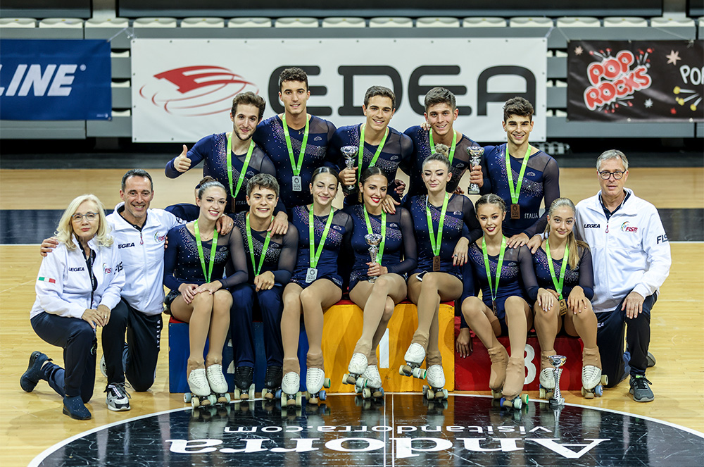 Selecció italiana de patinatge