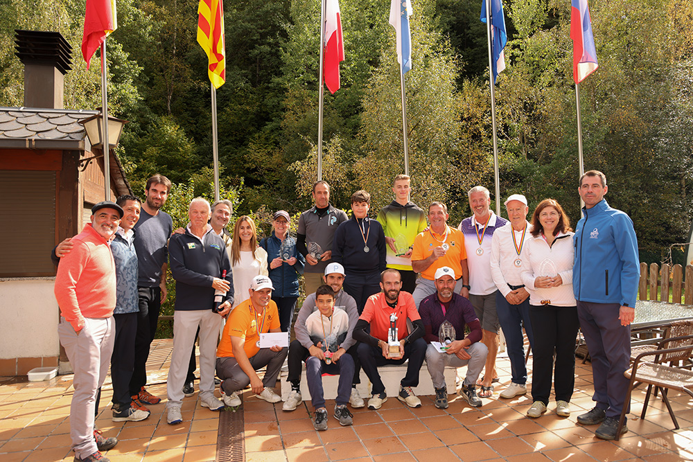 Foto família al open de pitch and putt