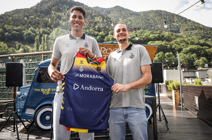 Roda de premsa de jugadors del MoraBanc Andorra