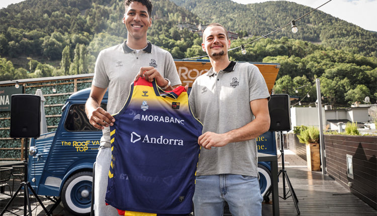 Roda de premsa de jugadors del MoraBanc Andorra