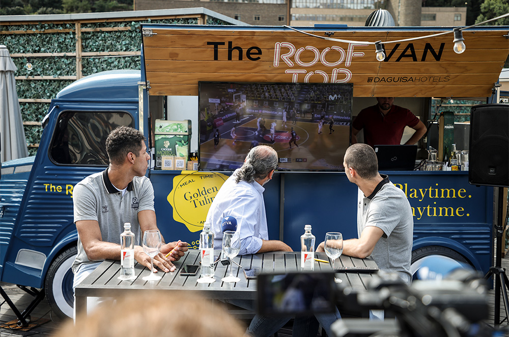 Roda de premsa de jugadors del MoraBanc Andorra