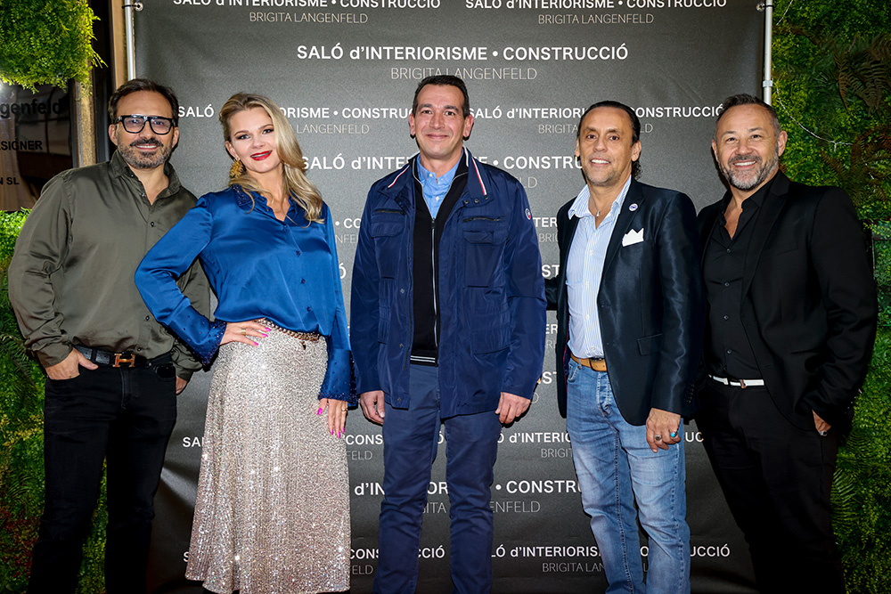 Brigita Langenfeld i els seus convidats