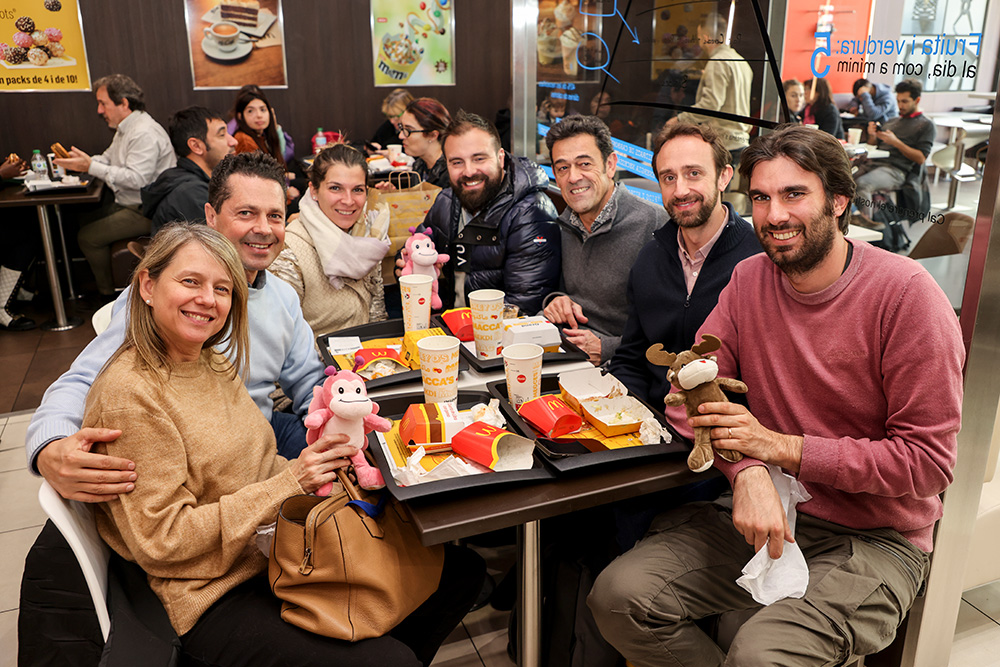 Consellers de La Massana i Ordino a McDonald's