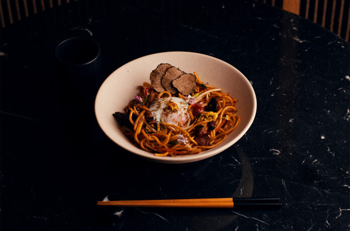 Park Piolets recepta de Chow Mein