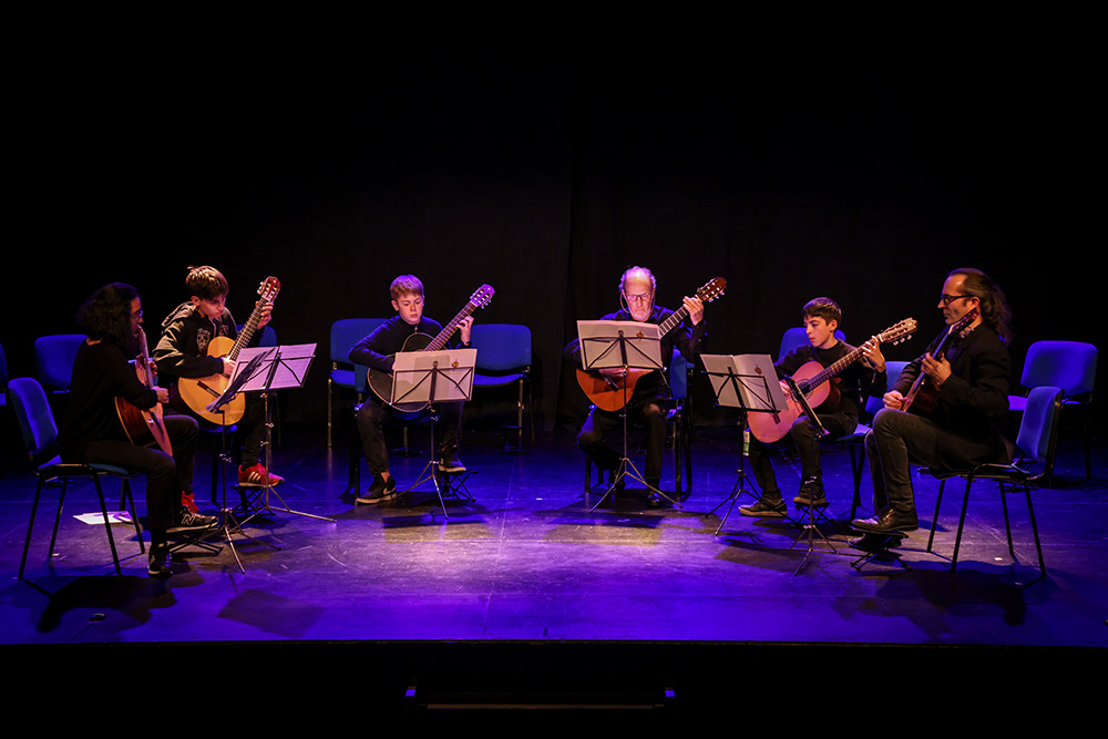 Concert de guitarres de l'institut de música d'Andorra la Vella