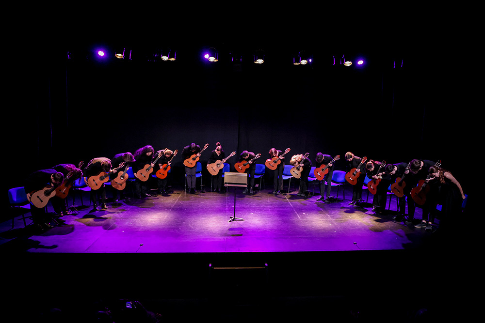 Concert de guitarres de l'institut de música d'Andorra la Vella