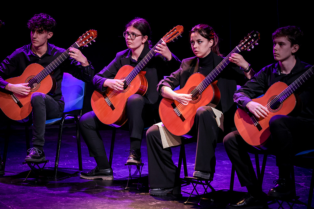Concert de guitarres de l'institut de música d'Andorra la Vella
