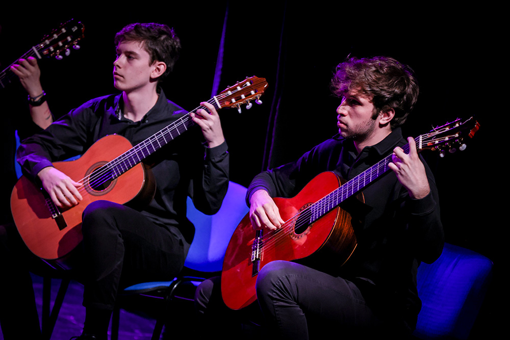 Concert de guitarres de l'institut de música d'Andorra la Vella