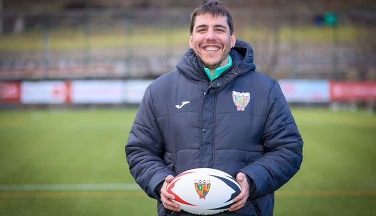 Dani Raya entrenador del VPC Andorra Rugby XV