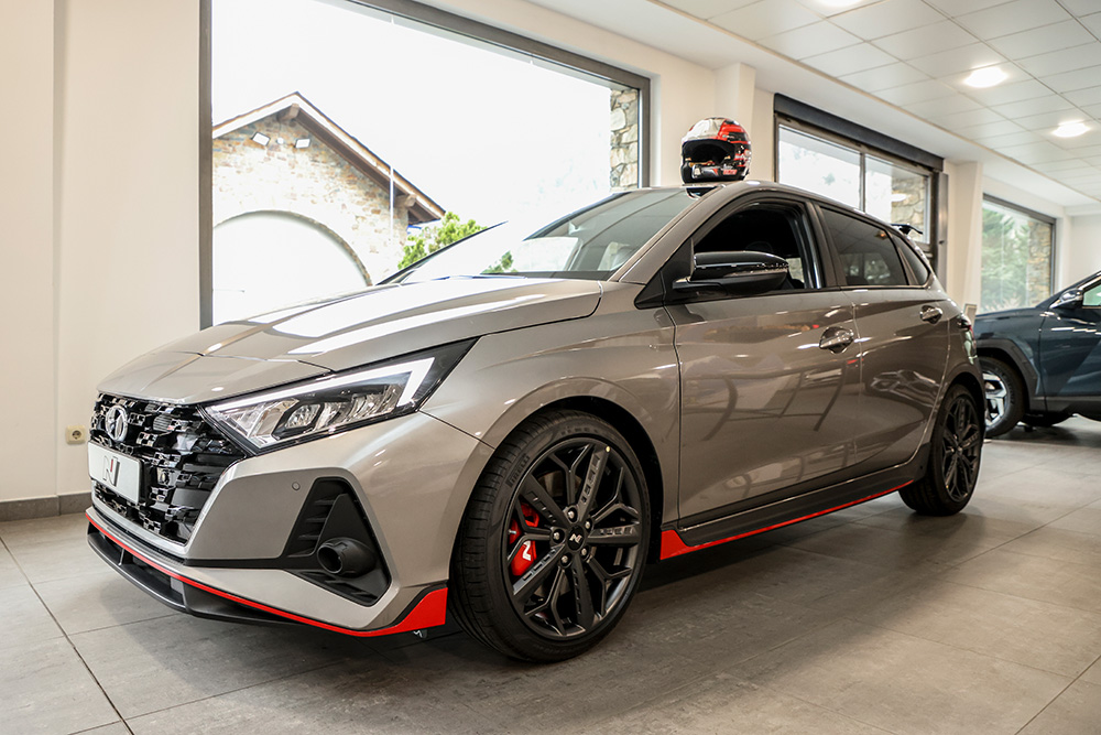 Joan Vinyes al concessionari Hyundai