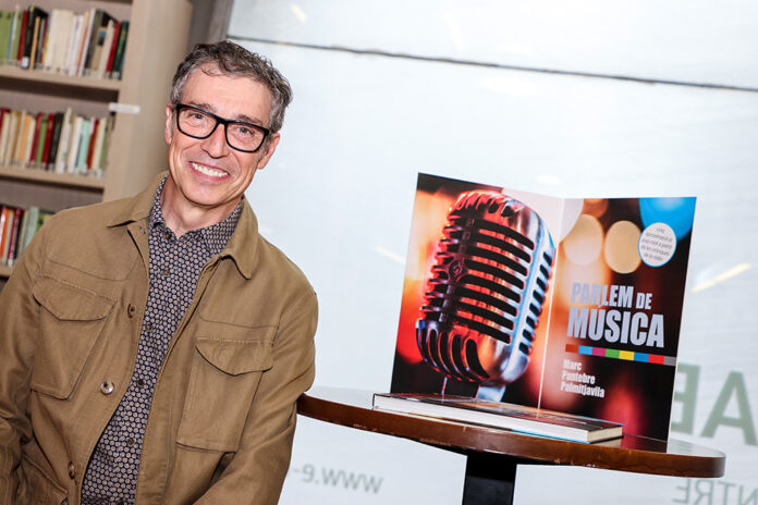 Marc Pantebre i el llibre Parlem de Música