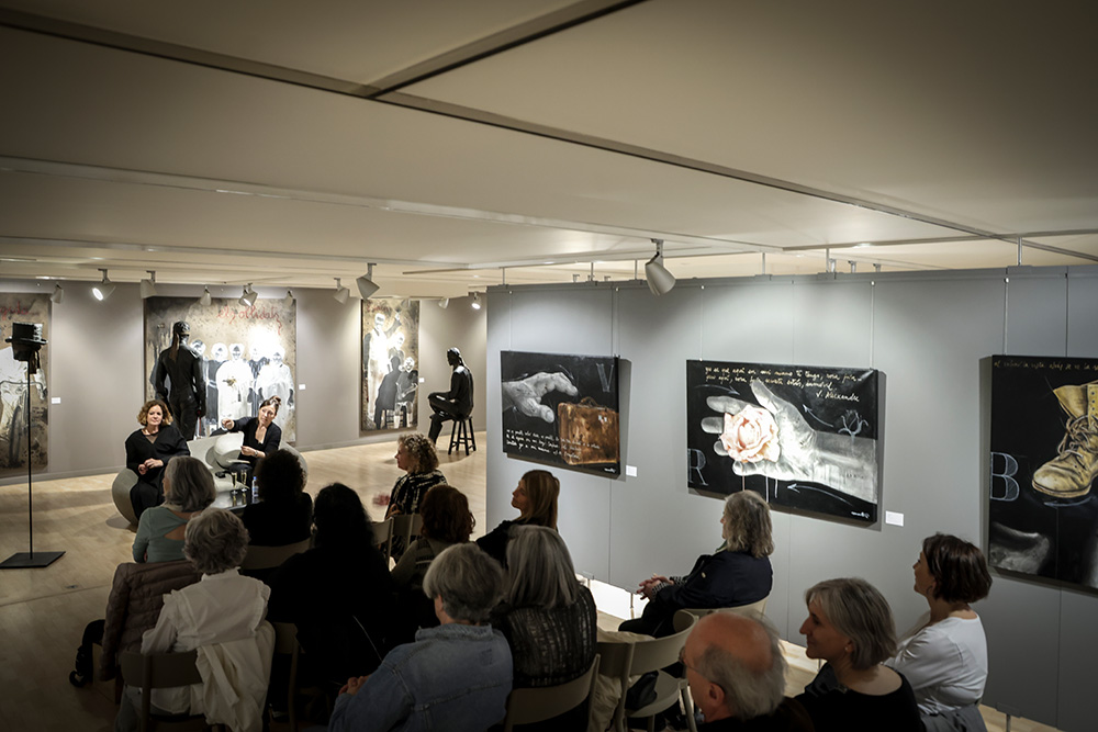 La profunditat del negre en l’obra de Sam Bosque