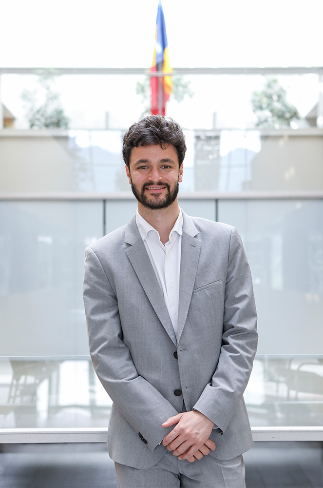 Cerni Escalé, president del grup parlamentari Concòrdia