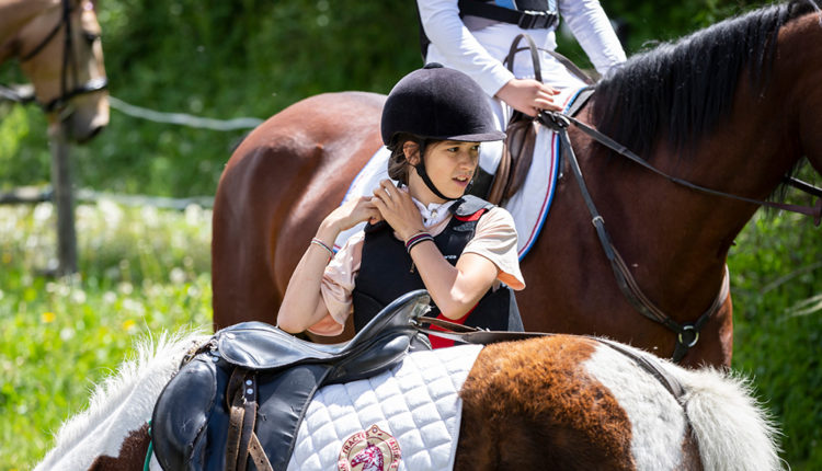 Competició d'equitació al Club Hípic l'Aldosa