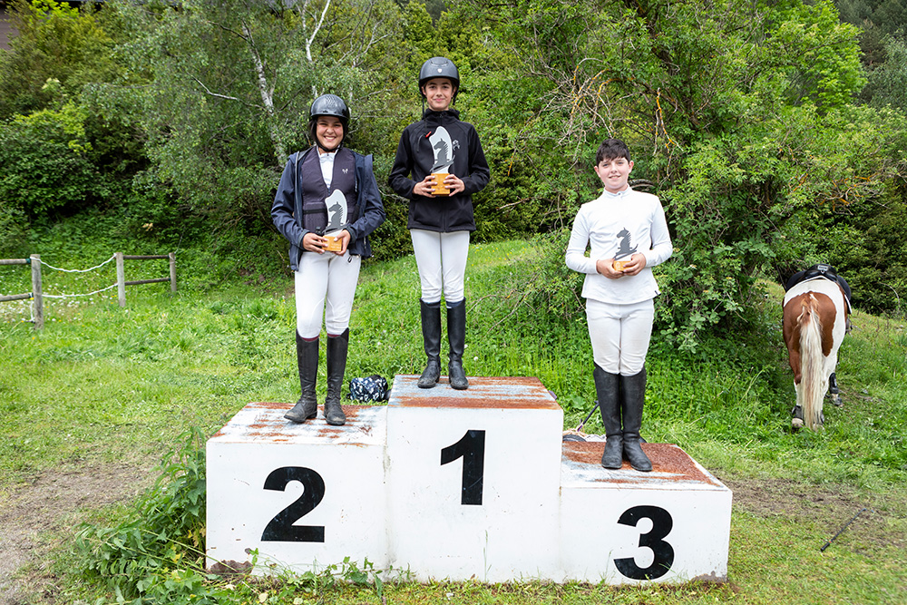 Competició d'equitació al Club Hípic l'Aldosa