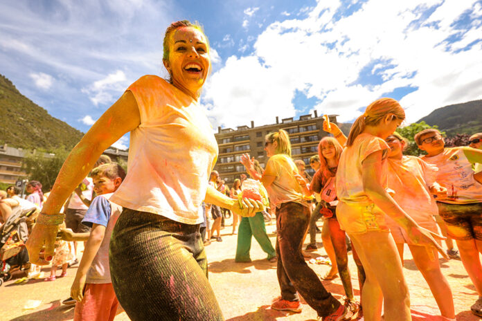 Festa Holi Colors a Encamp