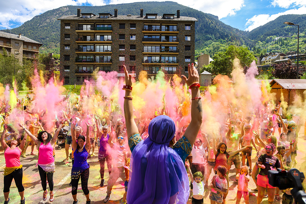 Festa Holi Colors a Encamp