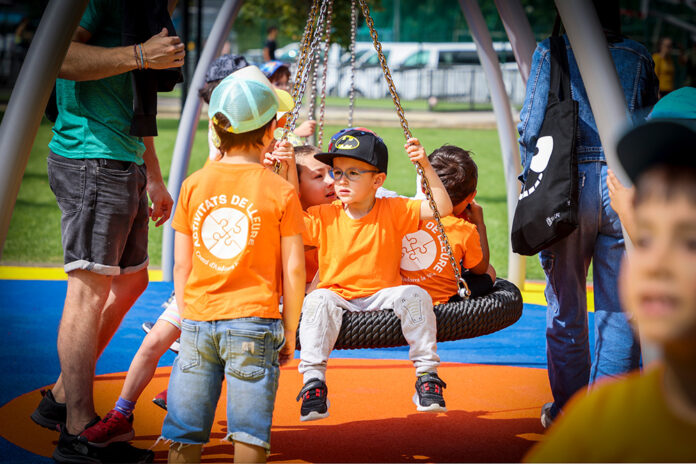 Nous jocs infantils al Parc Central