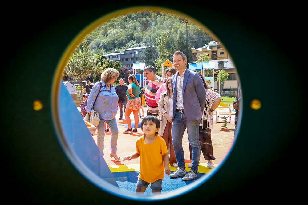 Nous jocs infantils al Parc Central