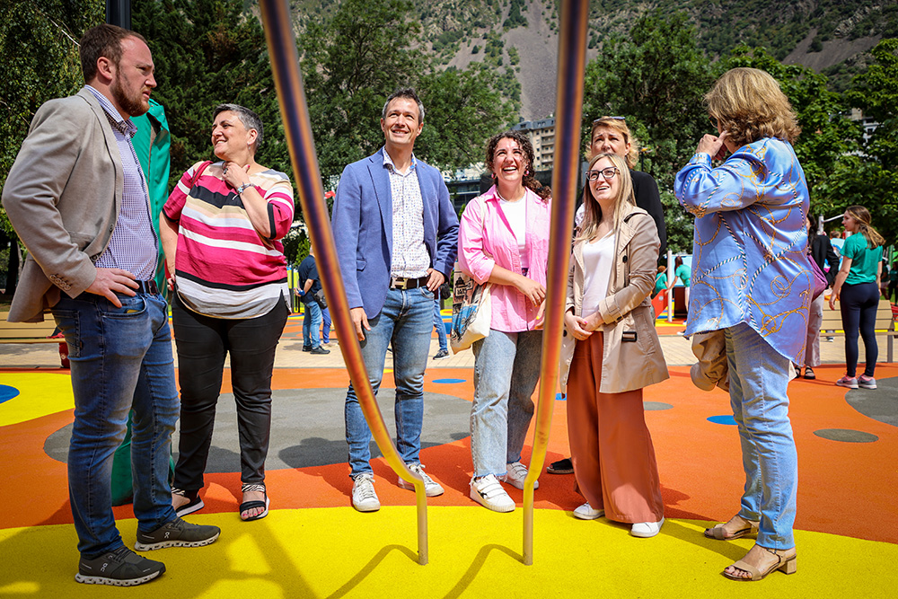 Nous jocs infantils al Parc Central