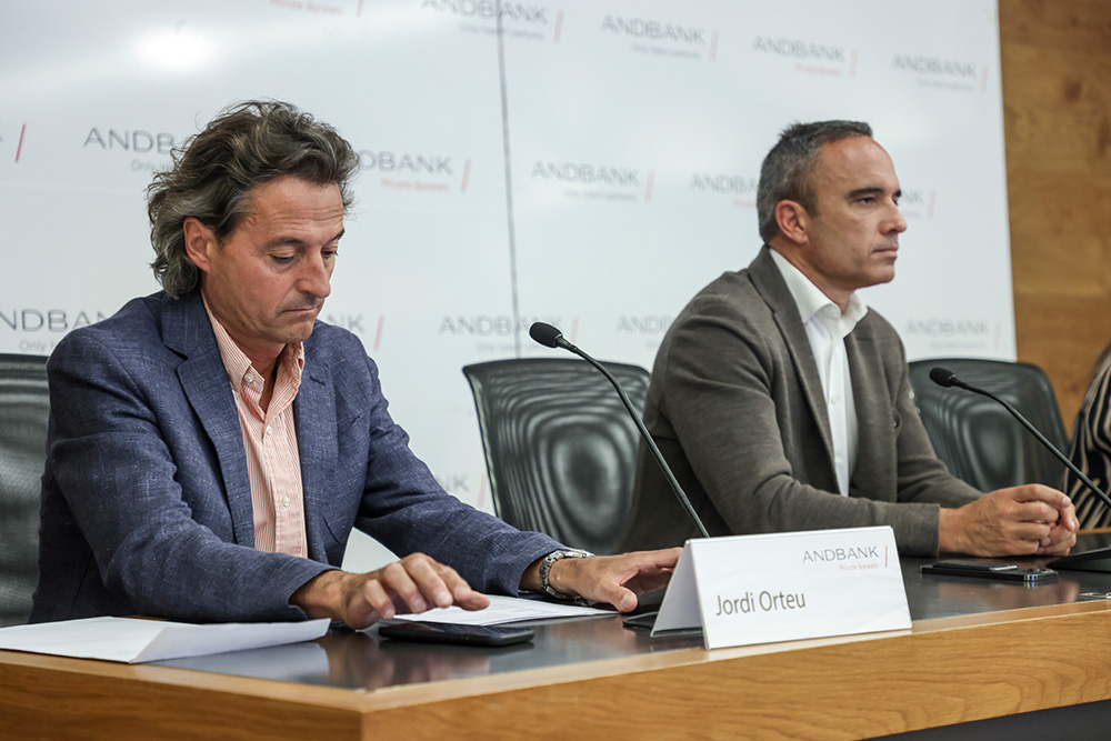 Maria Suarez a la roda de premsa dels FOJE de Maribor 2023