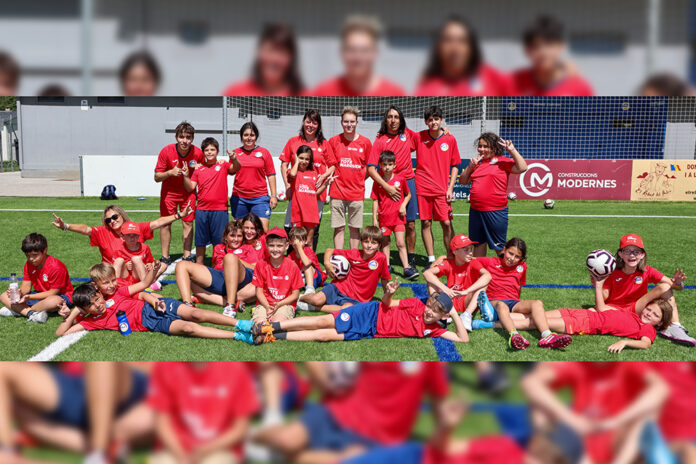 Campus Tots Marquem de la Creu Roja Andorrana i la FAF