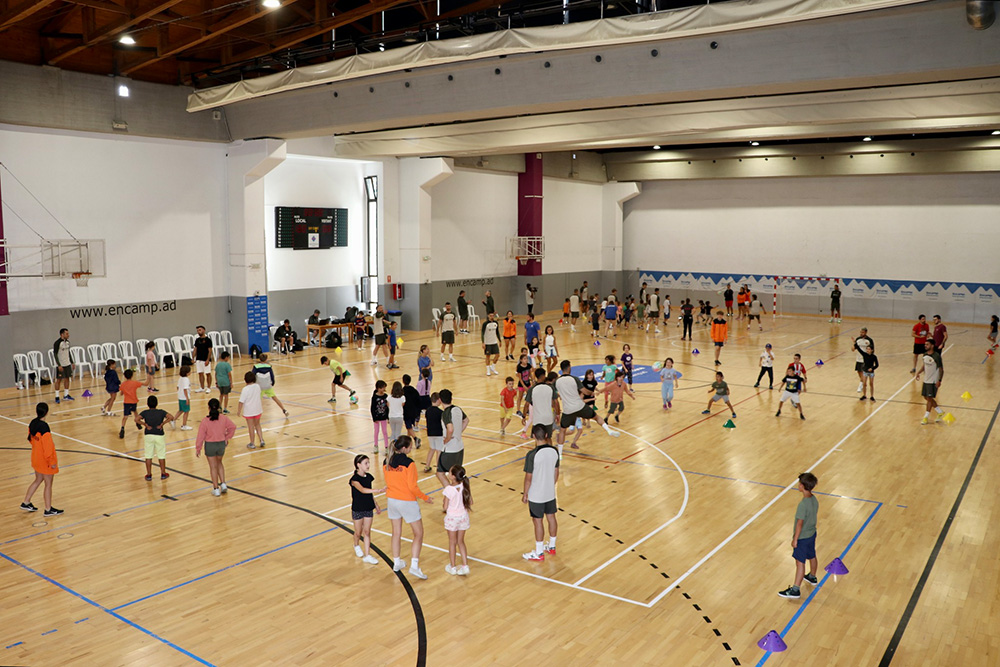 Activitats amb els equips blaugrana a Encamp