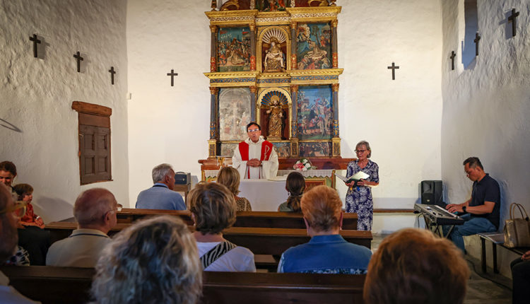 Missa de celebració del Dia de Sant Bartomeu a Sant Julià de Lòria