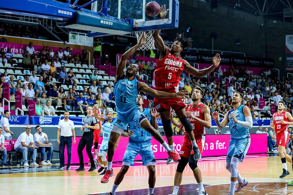 MoraBanc Andorra vs Bàsquet Girona pel trofeu Andorra la Vella
