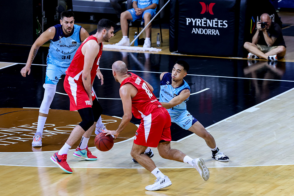 MoraBanc Andorra vs Bàsquet Girona pel trofeu Andorra la Vella