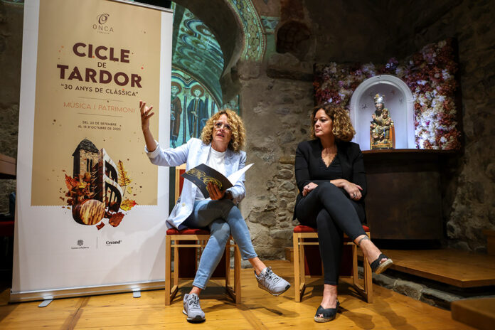 Roda de premsa de presentació del cicle de tardor de la Fundació ONCA