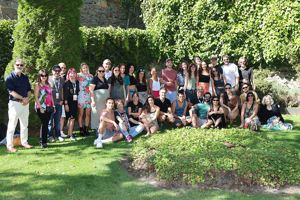 A l’escorxador d’Escaldes-Engordany, Alícia Luño i va presentar la instal·lació ‘Jardins Transparents’.