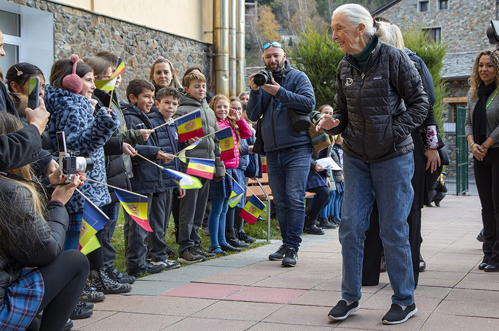 Jane Goodall a Andorra