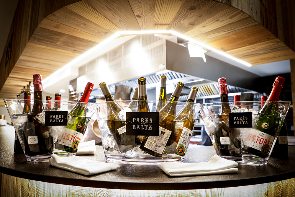 Degustació de Parés Baltà i el menú de tardor de Beç Restaurant