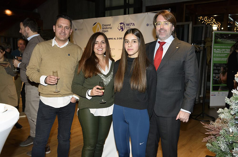 Còctel a AnyósPark per a commemorar el Creand Andorra Open